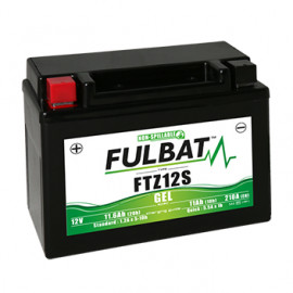 Batterie moto FULBAT FTZ12S - GEL - 12V - 11.6Ah