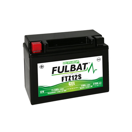 Batterie moto FULBAT FTZ12S - GEL - 12V - 11.6Ah