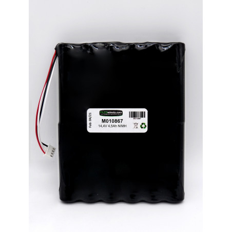 Pack NiMh - 14,4V 4,5Ah + FILS