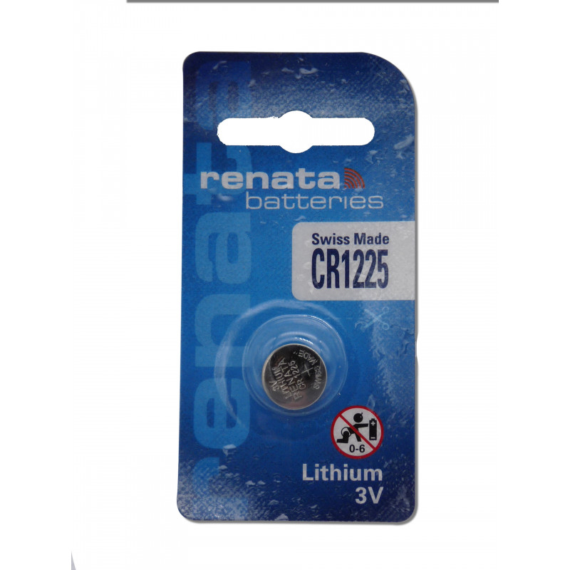 RENATA Pile Bouton Lithium - CR1225 Standard - TSXBATM03 RENATA Pile Bouton Lithium - CR1225 Standard - TSXBATM03
