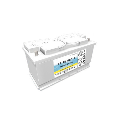 EXIDE - TUDOR - 12V - 80Ah - FF12-080/1