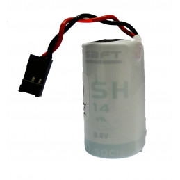 Pile Alarme Compatible CRD 5 9000 - C - LSH14 - Lithium - 3.6V - 5.5Ah + Connecteur