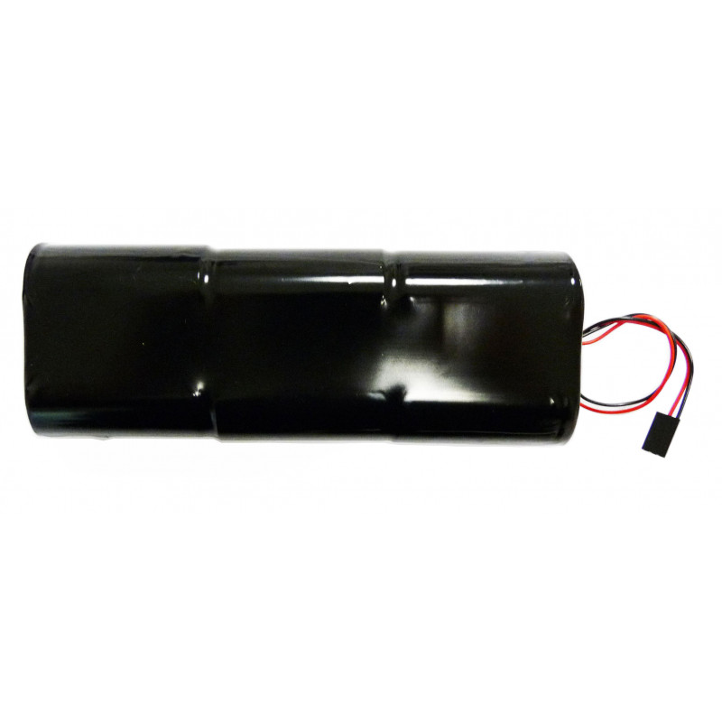 CHRONO Pile Batterie Alarme Piscine Compatible DSP10 - S5  - 6LR20 Alcaline - 9V - 18Ah + Connecteur