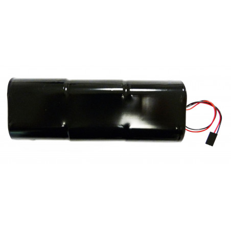 CHRONO Pile Batterie Alarme Piscine Compatible DSP10 - S5  - 6LR20 Alcaline - 9V - 18Ah + Connecteur