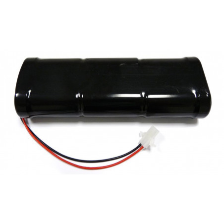 CHRONO Pile Batterie Alarme Piscine Compatible AQUAPLOUF- 6LR20 Alcaline - 9V - 18Ah + Connecteur