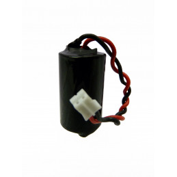 Pile CR14250 - Lithium - 1/2AA - 3V - 950mAh + Connecteur