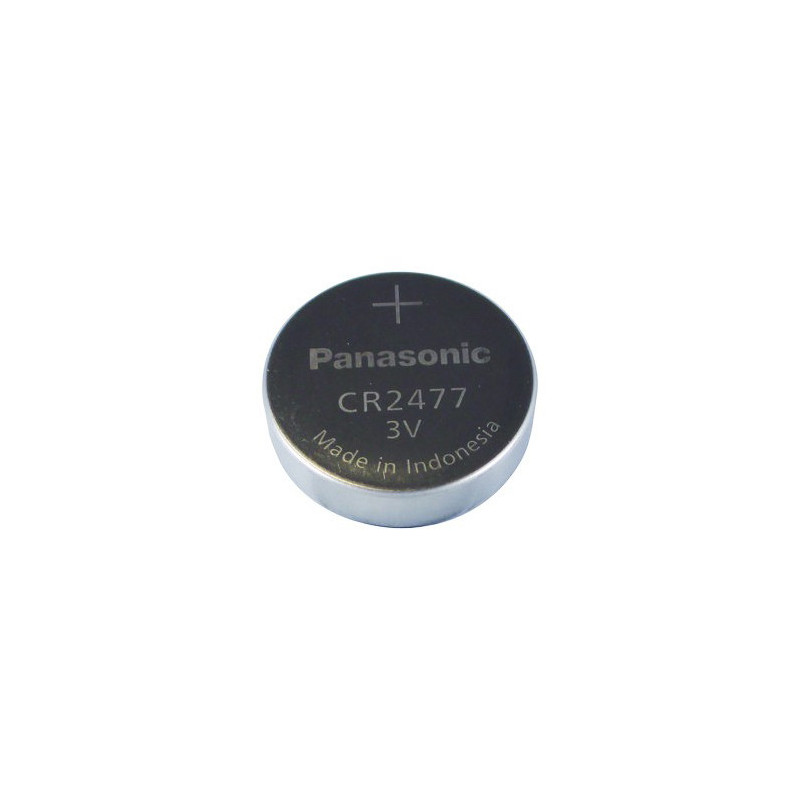 PANASONIC EEMB - Pile Bouton Lithium - CR2477T - CR2477 PANASONIC EEMB - Pile Bouton Lithium - CR2477T - CR2477