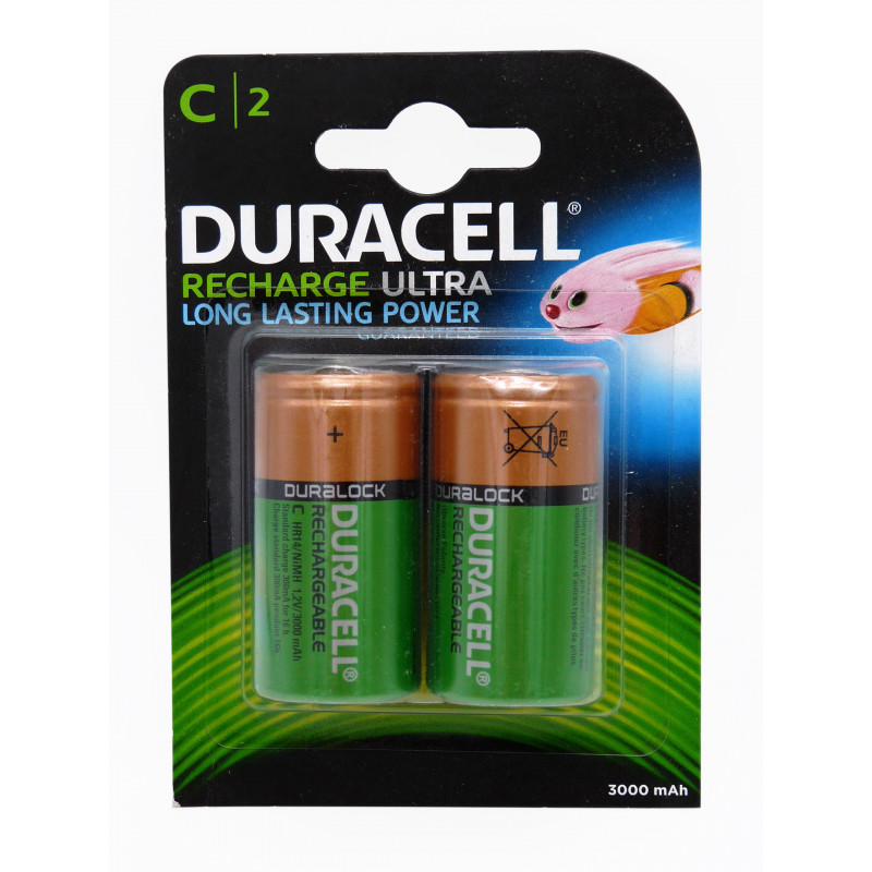 DURACELL HR14 - C 2200mAh - Blister x 2 DURACELL HR14 - C 2200mAh - Blister x 2