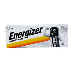 Boite 10 Piles LR6 ENERGIZER - LR06 - AA Industrial - UM3 - 1.5V