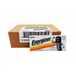 Boite 120 piles LR03 Energizer Industrial - AA - UM4.