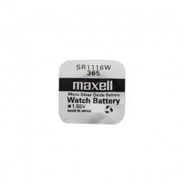 Pile Bouton MAXELL 365 - Oxyde d'Argent - 1.55V