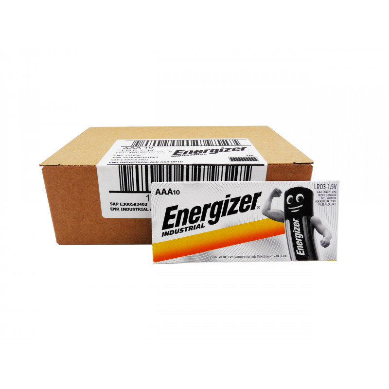 Boite 60 piles LR03 ENERGIZER Industrial - AAA - UM4