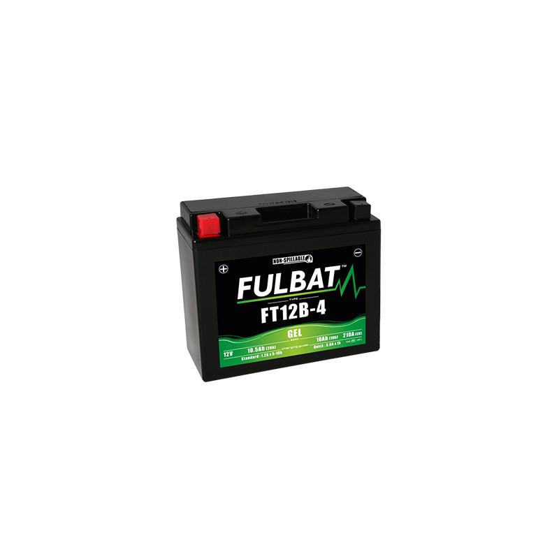 Batterie moto FT12B-4 FULBAT GEL - 12V - 10.5Ah Batterie moto FT12B-4 FULBAT GEL - 12V - 10.5Ah