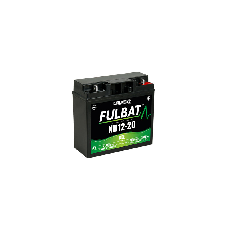 Batterie moto NH12-20 FULBAT GEL - 12V - 21.1Ah Batterie moto NH12-20 FULBAT GEL - 12V - 21.1Ah