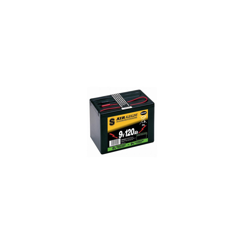 Pile CEGASA 6AS3/120B - Alcaline - 9V - 120 Ah Pile CEGASA 6AS3/120B - Alcaline - 9V - 120 Ah