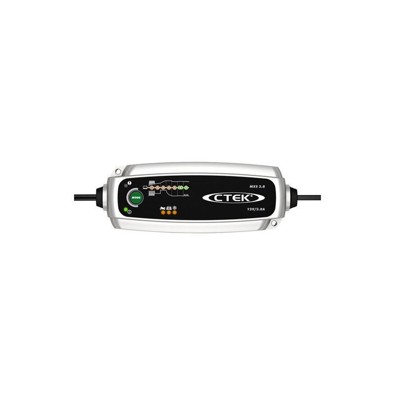Chargeur de batterie intelligent CTEK MXS 3.8 12V - 3.8A Chargeur de batterie intelligent CTEK MXS 3.8 12V - 3.8A
