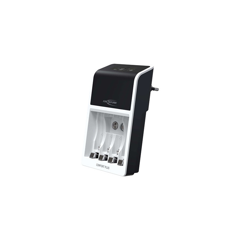 Chargeur de piles ANSMANN Comfort Plus - Compatible AA - AAA - NiMh Chargeur de piles ANSMANN Comfort Plus - Compatible AA - AAA - NiMh