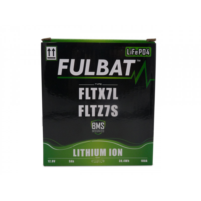 Batterie moto FULBAT - FLTX7L/FLTZS - LITHIUM-ION - 12V - 3Ah 