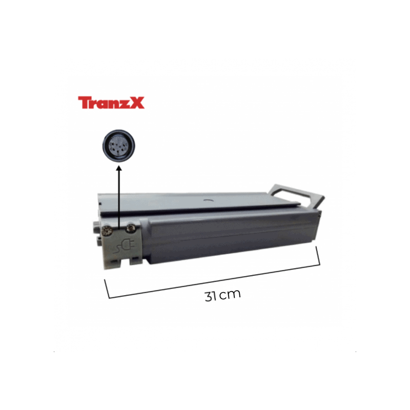 Batterie pour vélo électrique - TRANZX - BL03 grise - Lithium-ion - 36V - 11Ah - 5 Broches (XLR) Batterie pour vélo électrique - TRANZX - BL03 grise - Lithium-ion - 36V - 11Ah - 5 Broches (XLR)