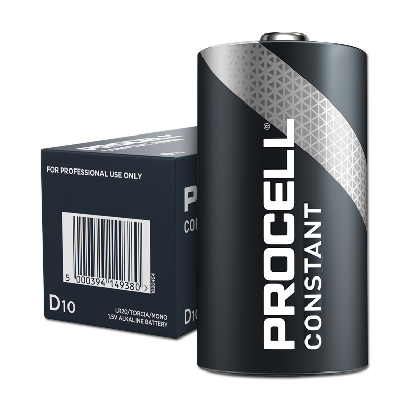 Boite 10 Piles LR14 INDUSTRIAL/DURACELL - Professionnel - Alcaline