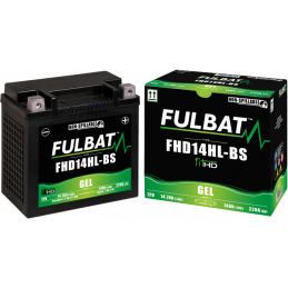 Batterie moto FULBAT FHD14HL-BS - GEL - 12V - 14.7Ah