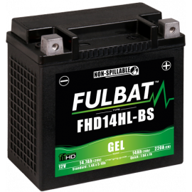 Batterie moto FULBAT FHD14HL-BS - GEL - 12V - 14.7Ah