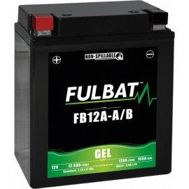 Batterie moto FULBAT FB12A-A/B - GEL - 12V - 12.6Ah