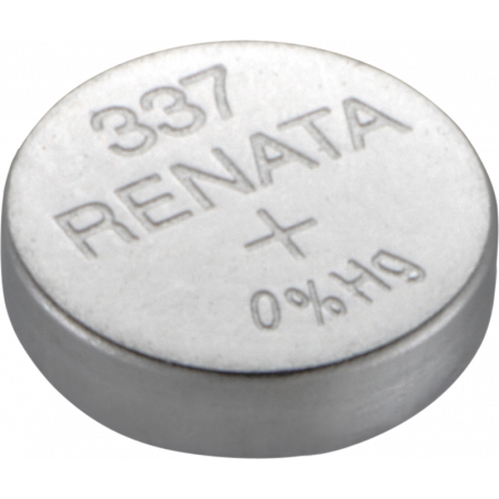 Carte de 10 Piles Oxyde d'argent 1,55V SR66SW - Renata - lot de 10 piles