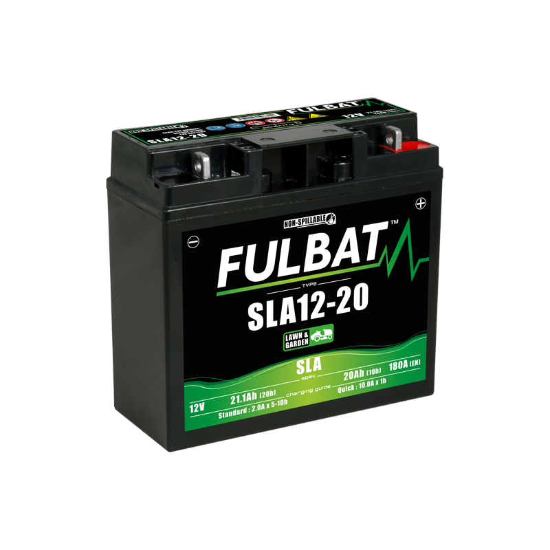 Batterie FULBAT SLA12-20 CA/CA - pour machines de garden - Plomb - 12V - 21.1Ah