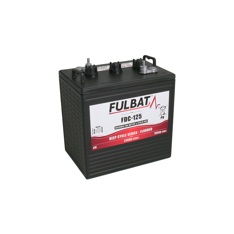 Batterie Deep Cycle Standard 12V 150Ah - FDC1275 - Fulbat Batterie Deep Cycle Standard 12V 150Ah - FDC1275 - Fulbat