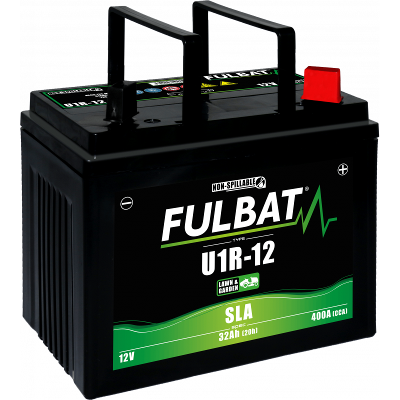 Batterie FULBAT U1R-12 SLA - pour machines de garden - Plomb - 12V - 32Ah Batterie FULBAT U1R-12 SLA - pour machines de garden - Plomb - 12V - 32Ah