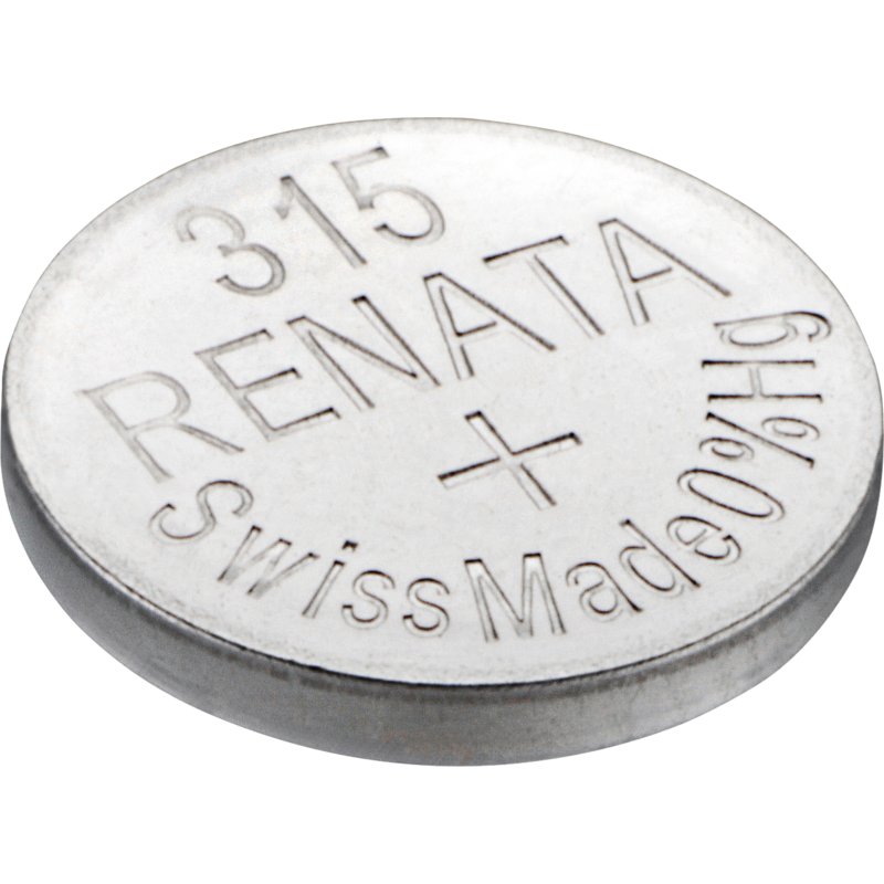 Pile Bouton VARTA 315 - SR67SW - SR716SW - Oxyde d'Argent - 1.55V