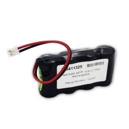 Pack batterie NiMh - 4.8V - 750mAh - 2/3 AA