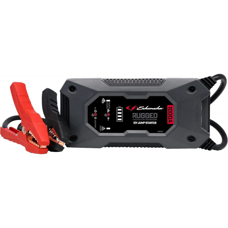 Booster Lithium - Schumacher SBX461 - 12V - 1000A - 25 Démarrages Booster Lithium - Schumacher SBX461 - 12V - 1000A - 25 Démarrages