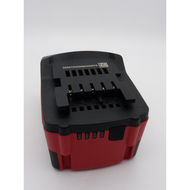 Batterie origine METABO - Li-Ion 18V / 4 Ah - 6.25527 / 6.25591 Batterie origine METABO - Li-Ion 18V / 4 Ah - 6.25527 / 6.25591