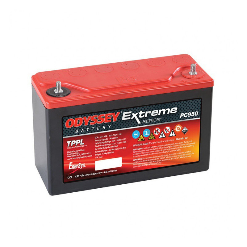 Batterie ODYSSEY PC925 Plomb pur - 12V – 28Ah Batterie ODYSSEY PC925 Plomb pur - 12V – 28Ah